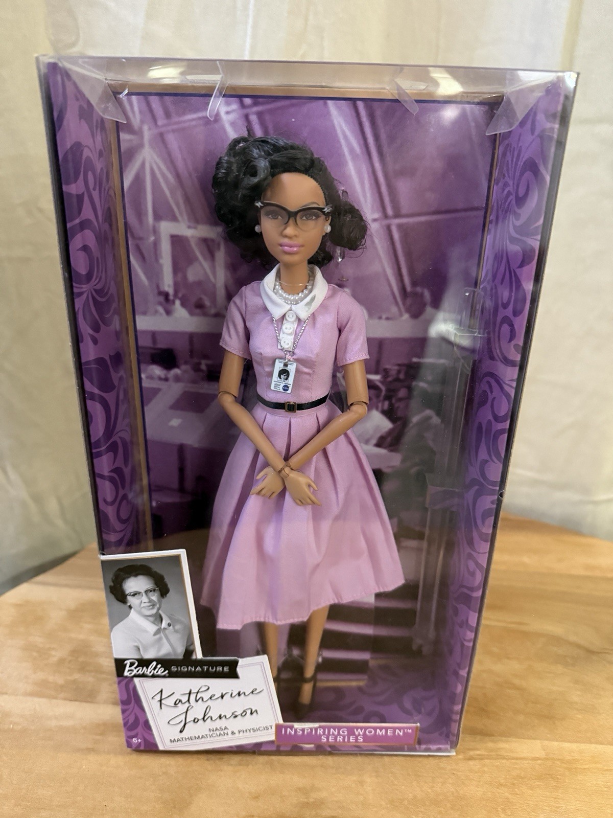 2021 Barbie Signature Katherine Johnson Inspiring Women Seri