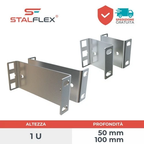 Extension de Profondeur de RACK de Serveur 1U 50-100 mm Stalflex - Photo 1/1