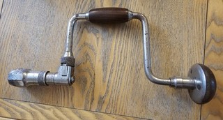 Vintage Ratchet Drill Brace By J A Chapman Of Sheffield