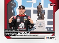 2026 Panini Instant NASCAR #74 Layne Riggs Fr...