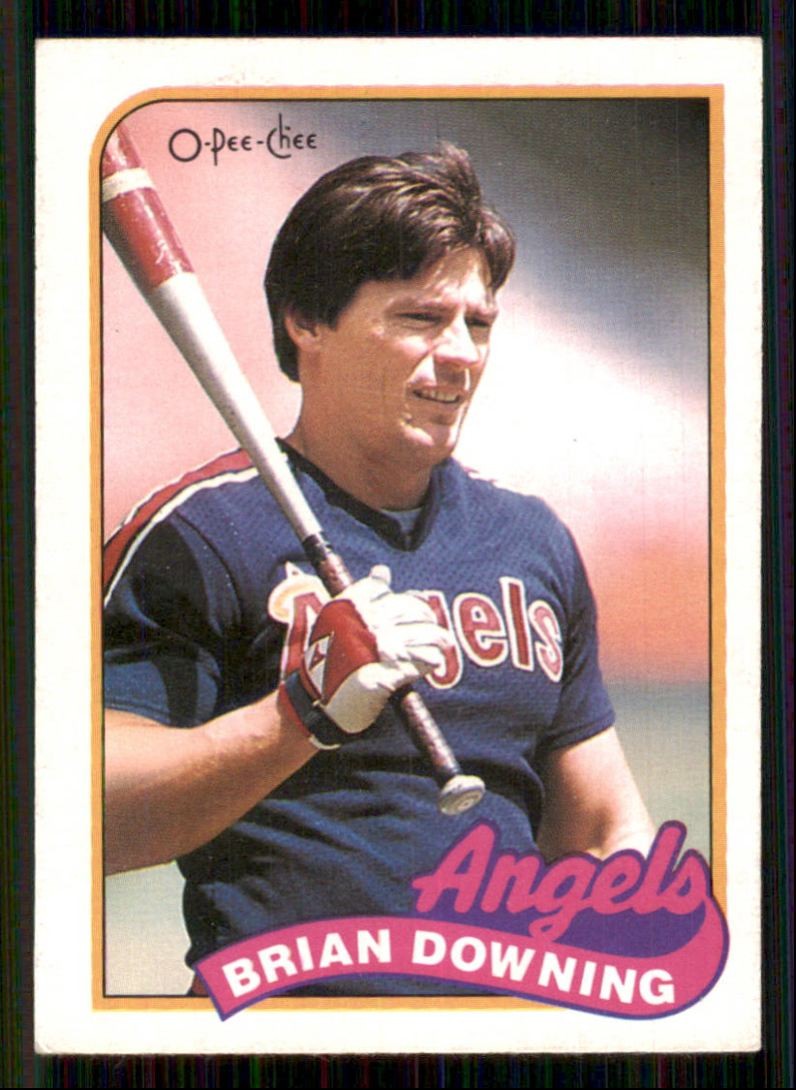 1989 O-Pee-Chee Brian Downing California Angels #17