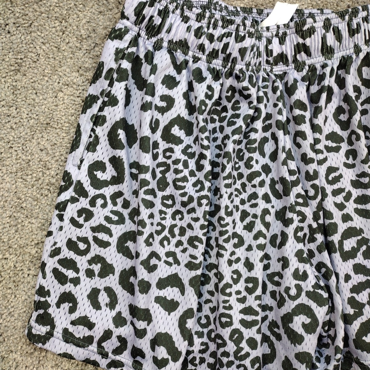 Inaka Power Mesh Patch Basic Shorts Athletic Purp… - image 8