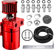 Evil Energy Oil Catch Can Universal Baffled Catch Can Kit With Breather Filter