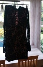 Kleines Schwarzes mit Unterkleid Gr.S Mit Glo...