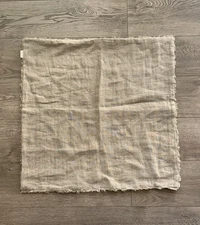 Indaba Designer Pillow Cover 100% Linen 20x20”