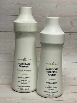 Bath & Body Works White Gardenia Laundry Detergent & Fragrance Booster Set