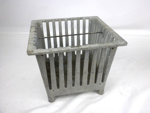 Zurn Aluminum Sediment Bucket 8.5" sq x 6.5" Square Drop In #45071-1