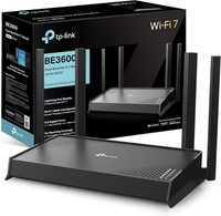 TP-Link Archer BE220 3.6Gbps Dual Band WiFi 7 Router 4 External Antennas  UK