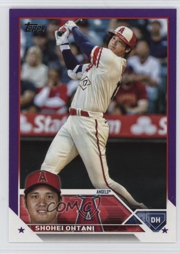 2023 Topps Series 2 Meijer Purple Shohei Ohtani #600 6m7