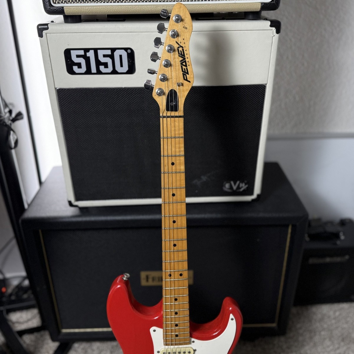 Peavey Predator Custom SSS Electric Guitar USA 1992 - Red