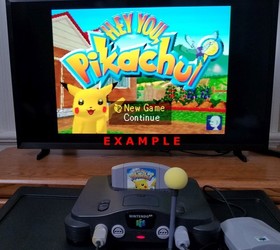 Hey You Pikachu Nintendo 64 N64 Authentic Nintendo Microphone New Tested OEM