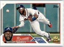 2023 Topps Series 1 MICHAEL HARRIS II Base Rookie #226 Braves