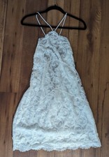 XL X-Large Victoria's Secret Lingerie Slip Night Dress Lace w Lining Ivory NWT