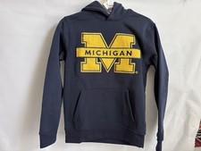 NWT University Of Michigan Chenille Hoodie Men's Sz Medium