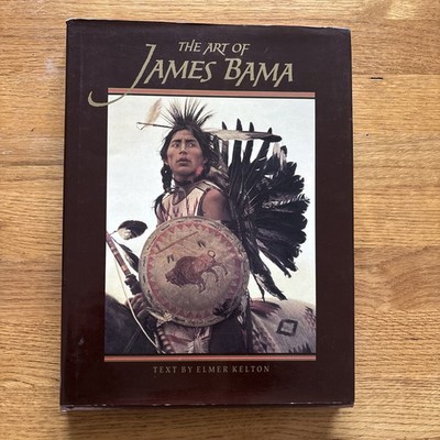 The Art Of James Bama 1st Edition Hardcover Native Americans Pioneers Cowboys