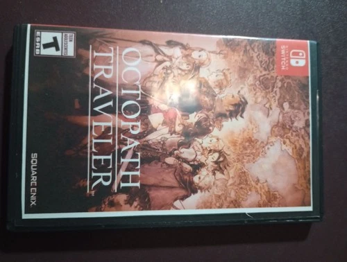 Nintendo Switch Octopath Traveler With Generic Case