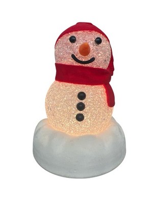 Avon Gift Collection Little Chilly Light-Up Snow Kid- Only 1 Bulb Working