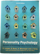 Personality Psychology: Domains Of Knowledge About Human Nature. 2nd Ed., 2017