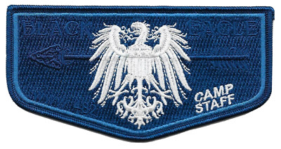 Boy Scout OA 482 Black Eagle Lodge Camp Staff Flap
