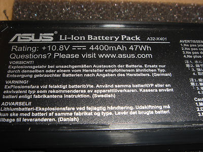 Green Cell Batteria ASUS A32-X401 per Portatile ASUS X501 X501A X501A1 X501U X401 X401A X401A1 X401U X301 X301A X301A1 X301U F301 F301A F301U F401 F401A F401U F501 F501A F501A1 F501U S401