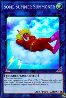 1X NM Some Summer Summoner - SOFU-EN049 - Super Rare 1st Edition yugioh