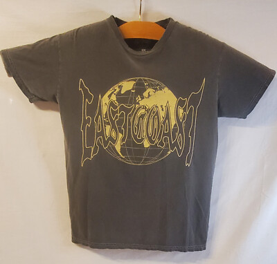Asap Ferg Grey  Still Striving/East Coast  Black Washed - Size S