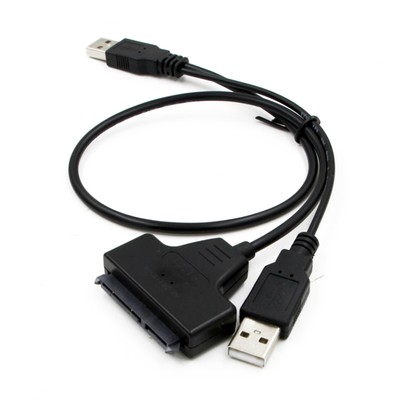 USB2.0 External PC SSD Hard Disk Drive Adapter USB To SATA 2.5'' Converter G