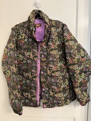 Golf Wang Garden Puffer Jacket Small 
