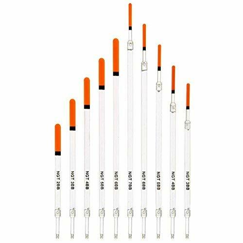 x 10 поплавков-качалок размером от 2 до 7 фунтов для грубой ловли