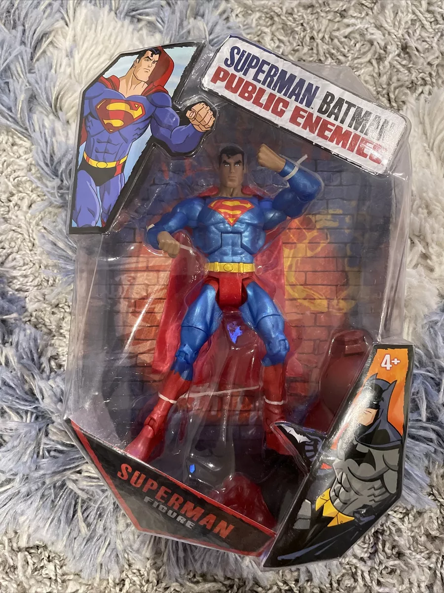 Mattel superman & batman: public enemies, superman (metallic)