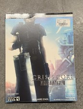 FINAL FANTASY VII 7 Crisis Core Guide Book w/ fold out Poster. Good condition