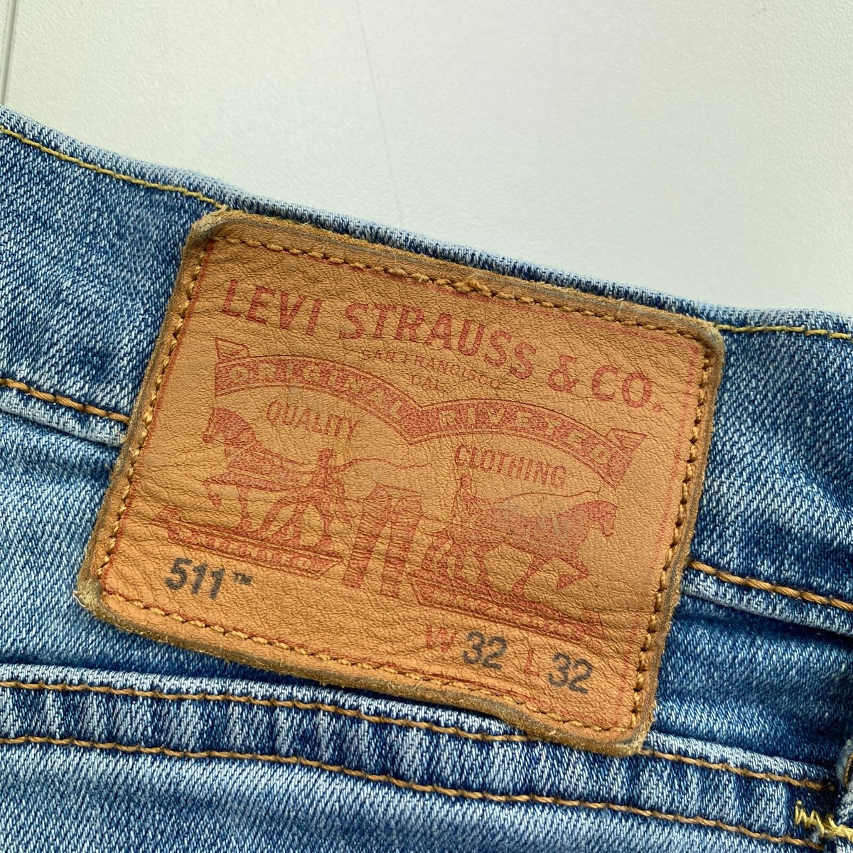 Levi's 511 w32 l32 リーバイス Levi's 511 Blue Stretch Slim Fit Jeans W32 L32 | eBay