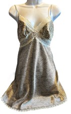 Secret Treasures Nightgown Women's Sz S Animal Print Spaghetti Strap