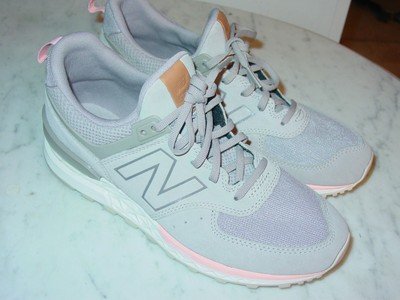 new balance 574 flat white