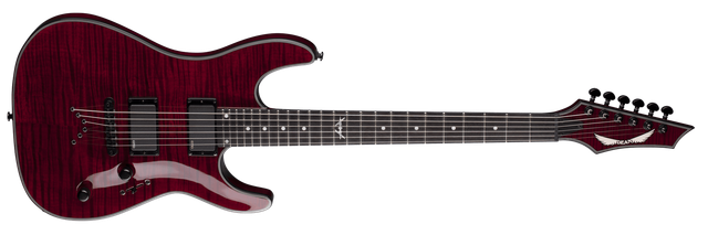 Dean Custom 450 Flame Top W Emg- Scary Cherry Electric Guitar C450