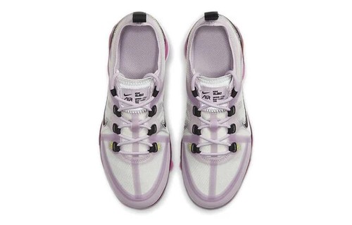 Nike Air VaporMax 2019 GS Size 6.5Y Youth Wmn 8 White/Pink AJ2616-015 Shoes NIB - Picture 3 of 4