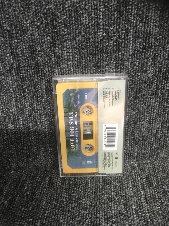 Lady GaGa Tony Bennett Love For Sale New Sealed Limited Cassette Free Post U.K. - Image 2 of 2
