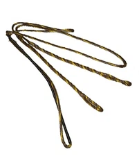 54" AMO LENGTH FLEMISH Recurve Bow String BOWSTRING B-50 DACRON Brown / Yellow 