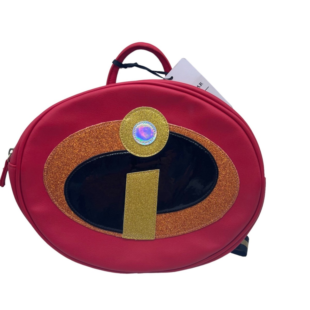 Disney Incredible 2 Backpack Purse Red Logo 11 X 8.5 Handle  display picture 1