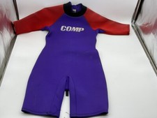 Comp Tri-Colored Wet Suit Made In USA Size 14
