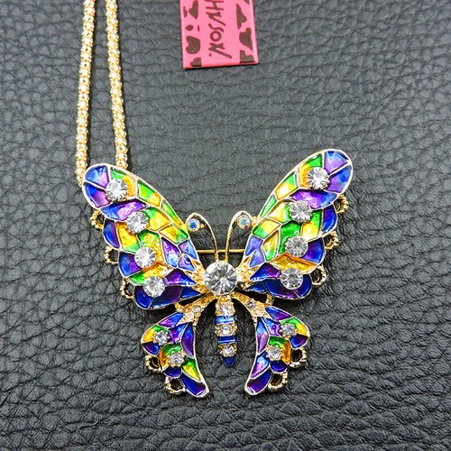 Betsey Johnson Multi-Color Enamel 