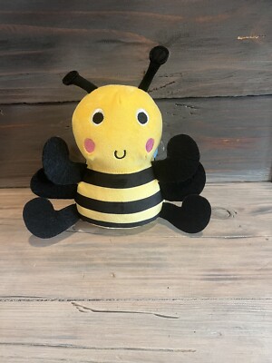 Yellow Black Buzzy Bee Plush Make Believe Ideas 7 Stuffed Toy