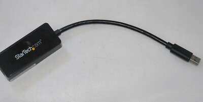 USB31000SPTB Startech USB 3.0 to Gigabit Ethernet Adapter NIC with USB Port Blck
