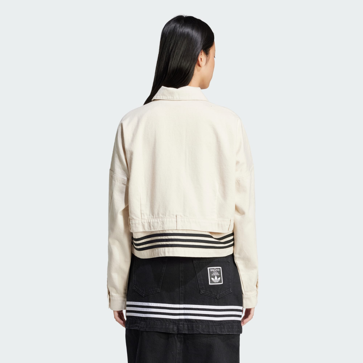 adidas WMNS Adibreak Denim Track Top Natural Denim JD5617