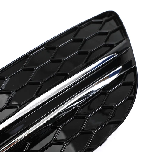 For 2015-18 MERCEDES Benz W205 C300 Front Bumper Fog Light Grille Grill Cover - Picture 6 of 7