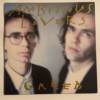 AMBITIOUS LOVERS - GREED ORIGINAL 1988 US 12'' VINYL LP EXCELLENT