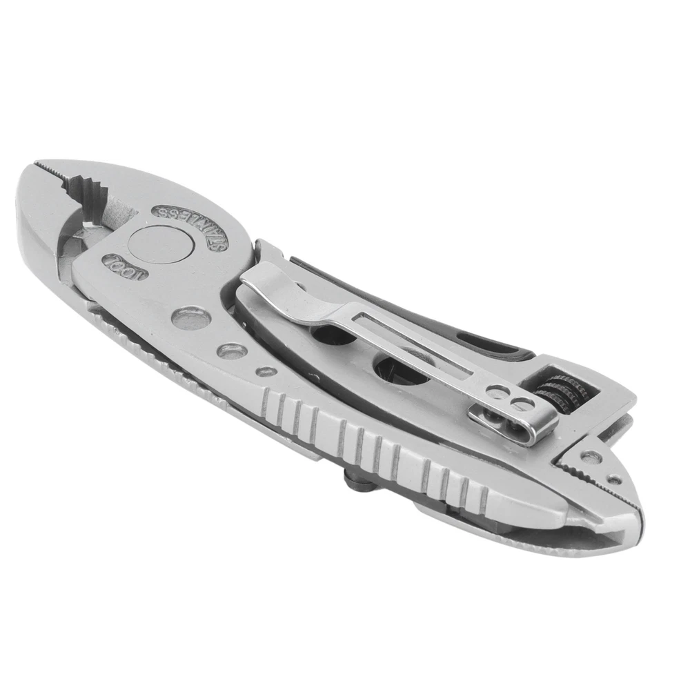 Multi Tool Adjustable Wrench Screwdriver Emergency Gear For Survival DEK