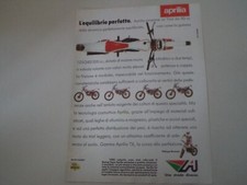 advertising Pubblicità 1985 MOTO APRILIA GAMMA TX 50/125/240/300 TRIAL