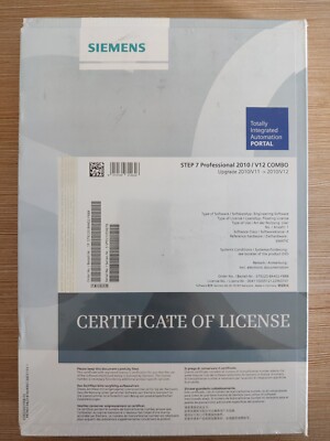 Siemens STEP 7 Professional 2010/V12 COMBO Upgrade 2010/V12  S79220-B4402-F888