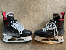 Bauer Vapor X5 Pro Ice Hockey Skates Senior Size 8.5 Fit 1 WITH FLY-Ti STEEL